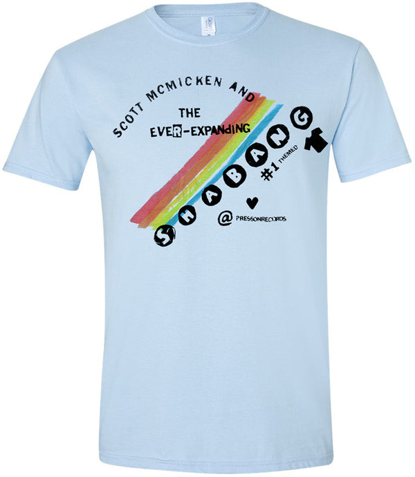 Scott McMicken and THE EVER-EXPANDING "Shabang" album t-shirt