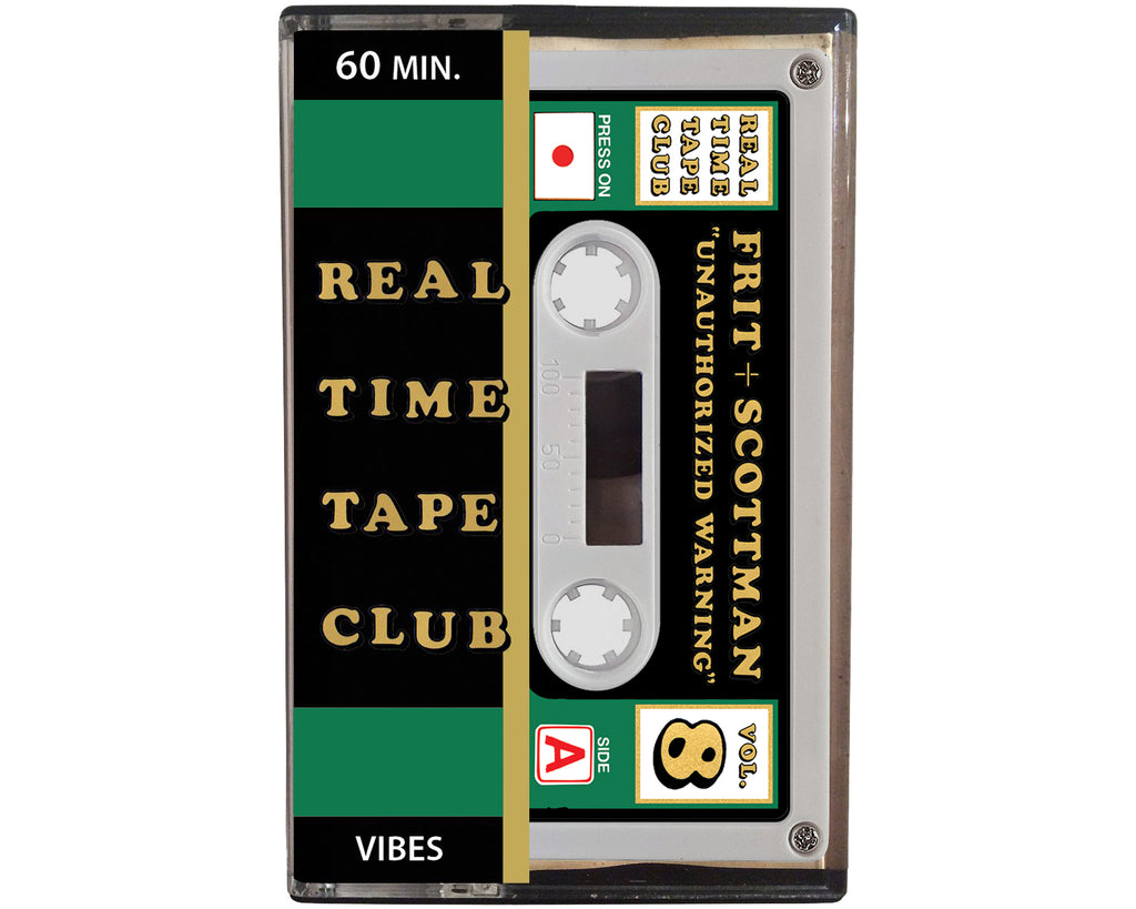 Real Time Tape Club, volume 8, is a cassette composed by Frit and Scottman