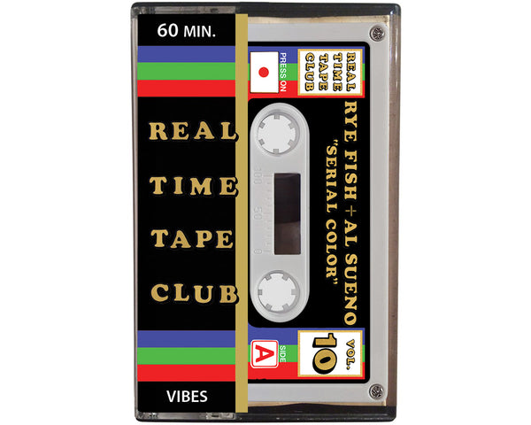 Real Time Tape Club, volume 10, is a cassette composed by Rye Fish and Al Sueno