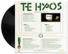 Back cover of The Hypos 12" vinyl album released by Press On Records