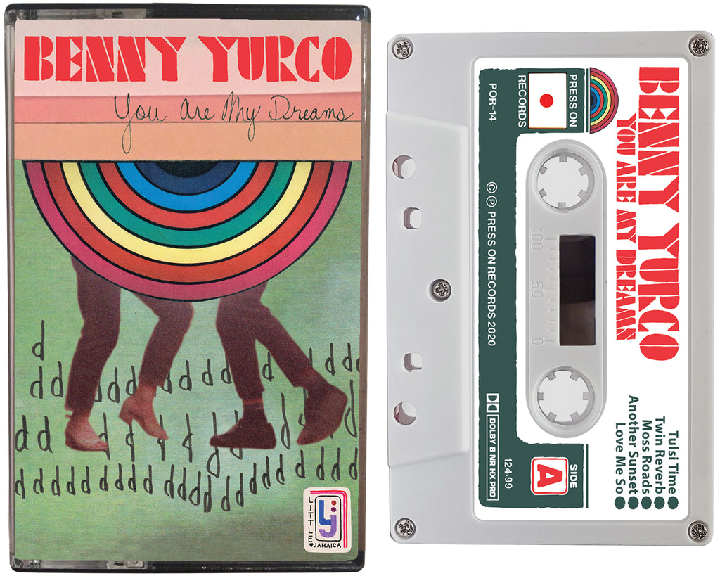 Album cover of the Benny Yurco cassette tape entitled, You Are My Dreams