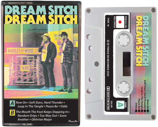 Album cover of the Dream Sitch cassette tape on Press On Records