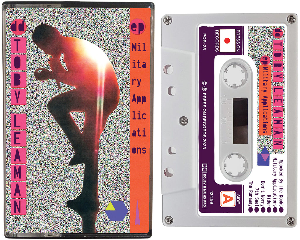 Military Applications cassette tape by dd Toby Leaman of Dr. Dog