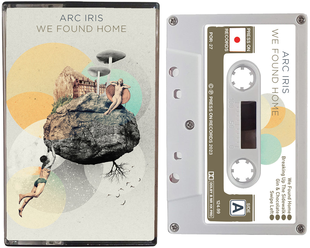 The Arc Iris album, We Found Home, on cassette